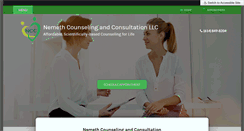 Desktop Screenshot of nemethcounseling.com