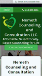 Mobile Screenshot of nemethcounseling.com